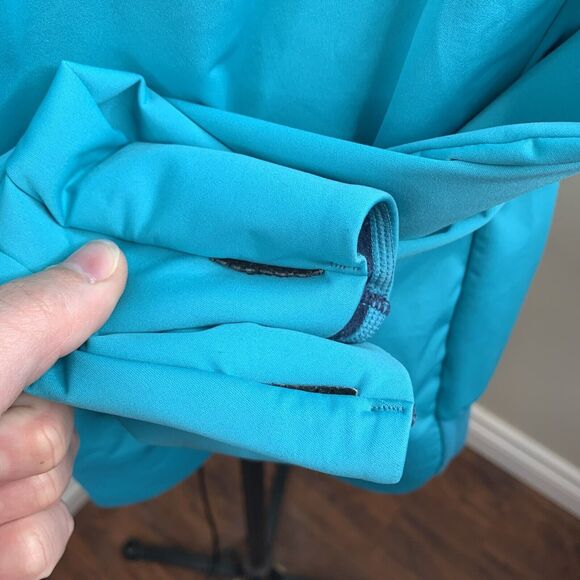 Craft Cycling Full Zip Vent Air Wind Jacket Women’s Sz M Turquoise Blue *flaws - Picture 7 of 11